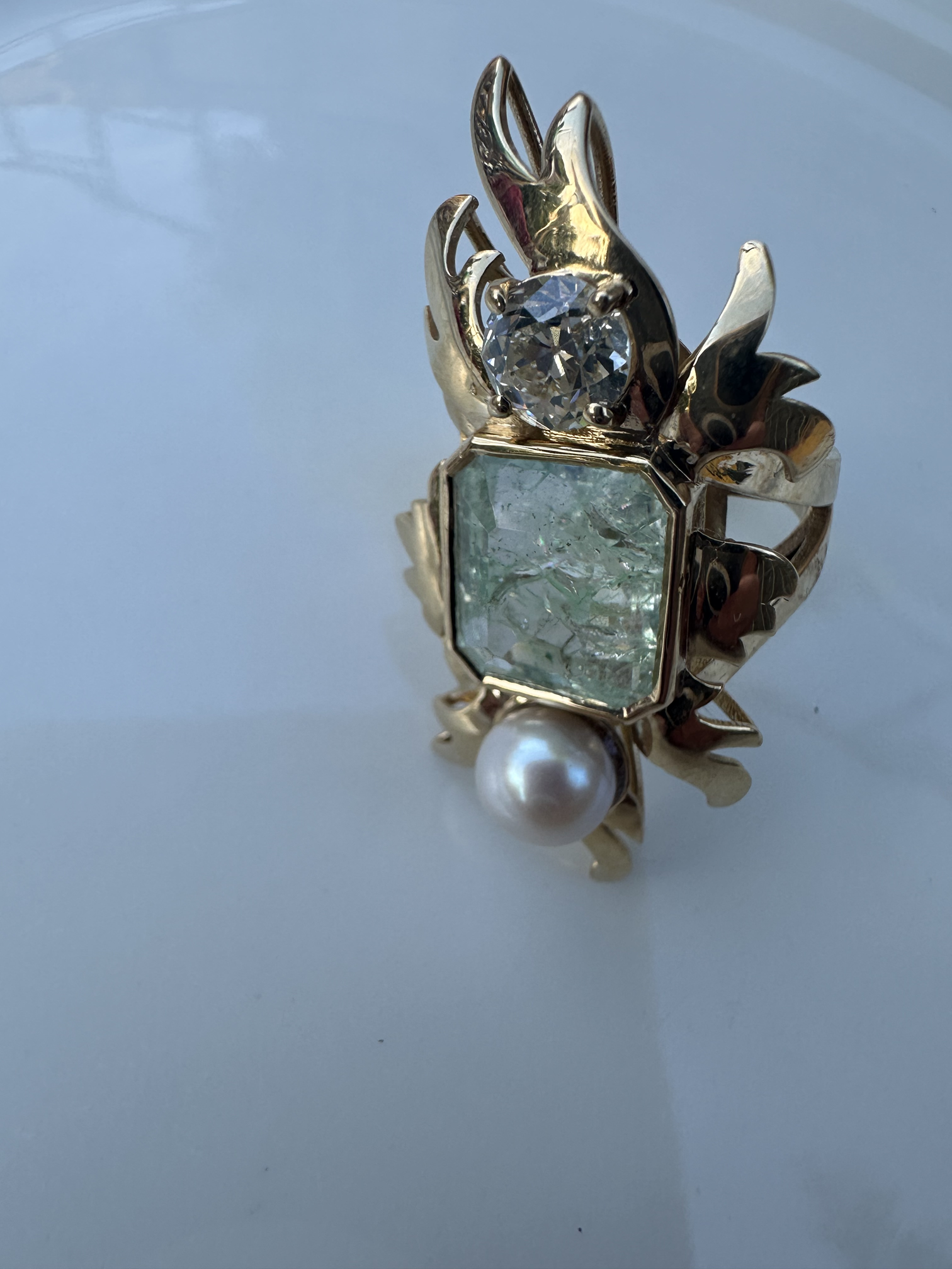 Bague émeraudfe